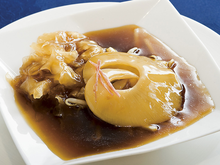 星福 薬膳スープ「白きくらげとふかひれ姿のオイスターソース煮」